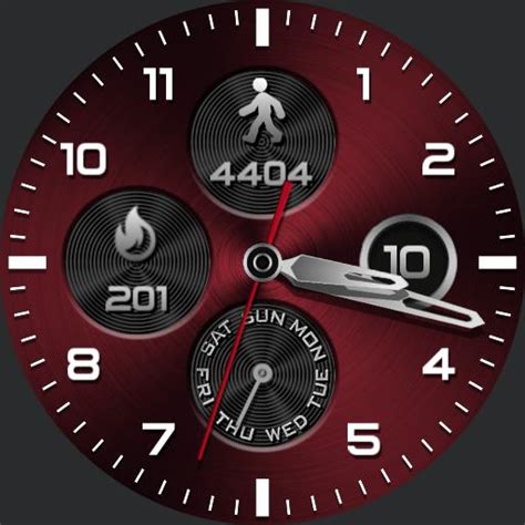 metal watch face